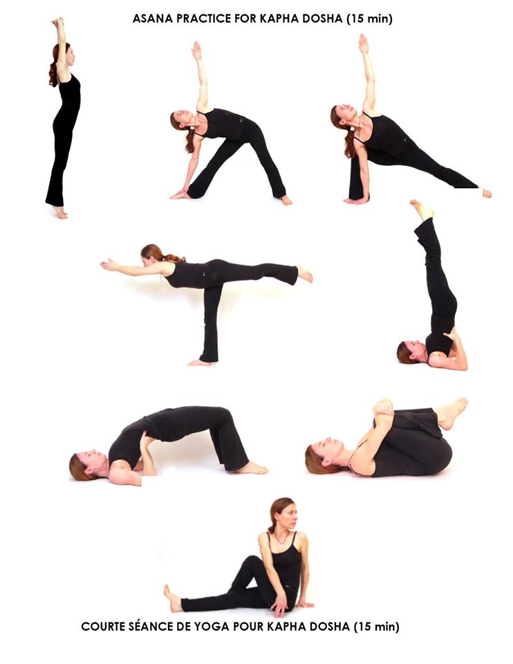 Yoga: 15 min pour équilibrer Kapha