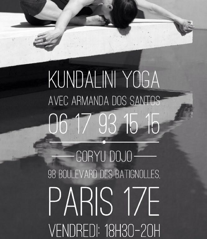 Cours de Kundalini Yoga: la Transformation à travers les chakras ! Avec Armanda Dos Santos