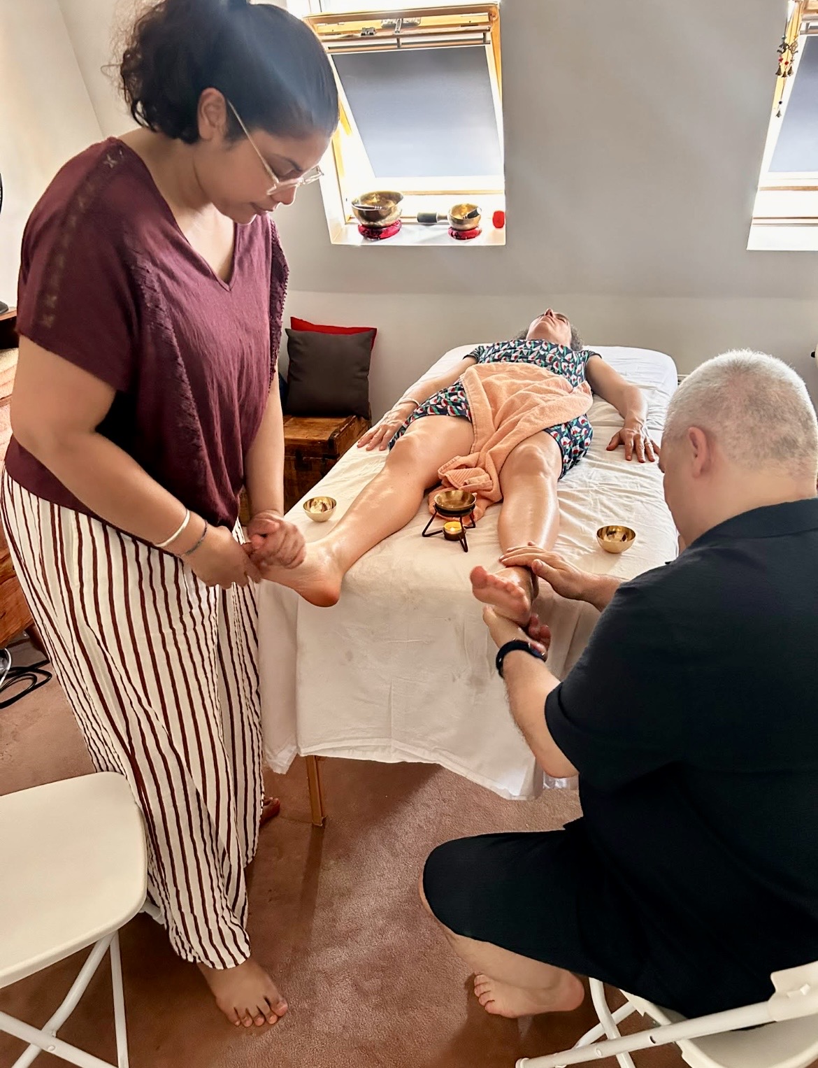 Formation Padabhyanga et Bol Kansu Massage Ayurvédique Paris